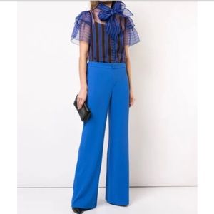 Alice + Olivia High Waist Wide Leg Pants